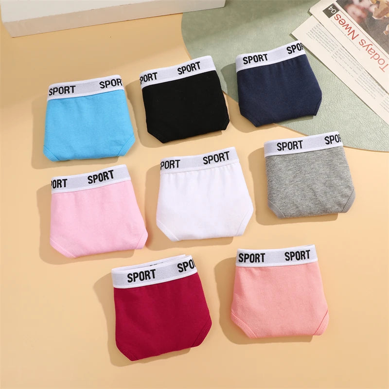 6PCS Cotton Seamless Thong Sexy Sport Brand Panties Low Waist Underwear