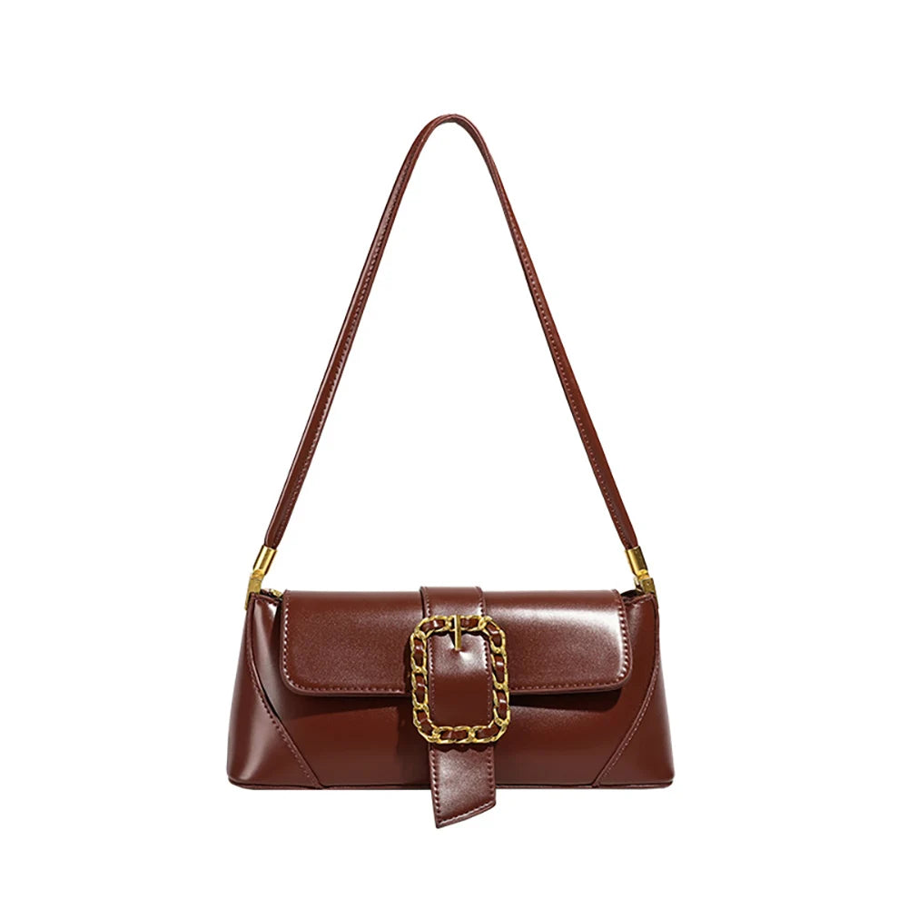 High-end Texture Handbags Light Luxury Small Sqaure Shoulder Bag