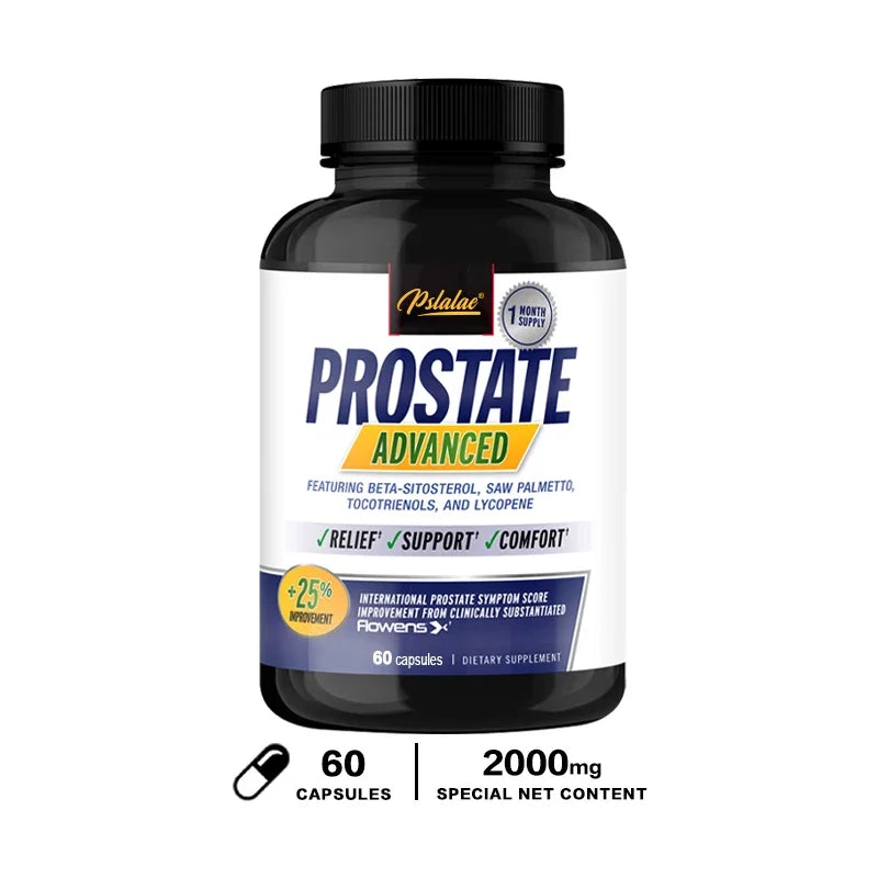 Prostate Progress Capsules Contain Saw Palmetto Relieve Bladder and Urination Men