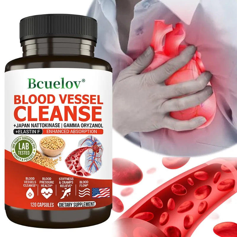 Vascular Cleanser, Helps Purify the Blood, Lowers Cholesterol, and Promotes Overall Cardiovascular Health