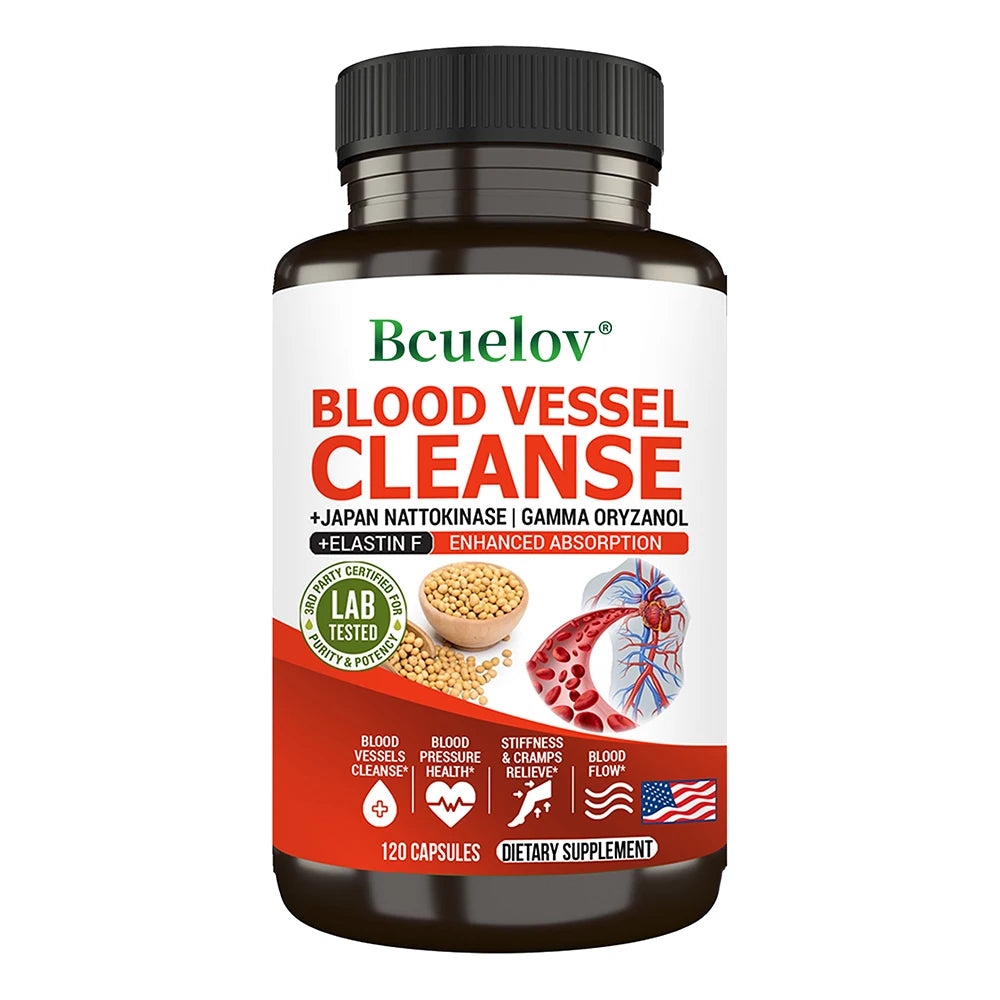 Vascular Cleanser, Helps Purify the Blood, Lowers Cholesterol, and Promotes Overall Cardiovascular Health