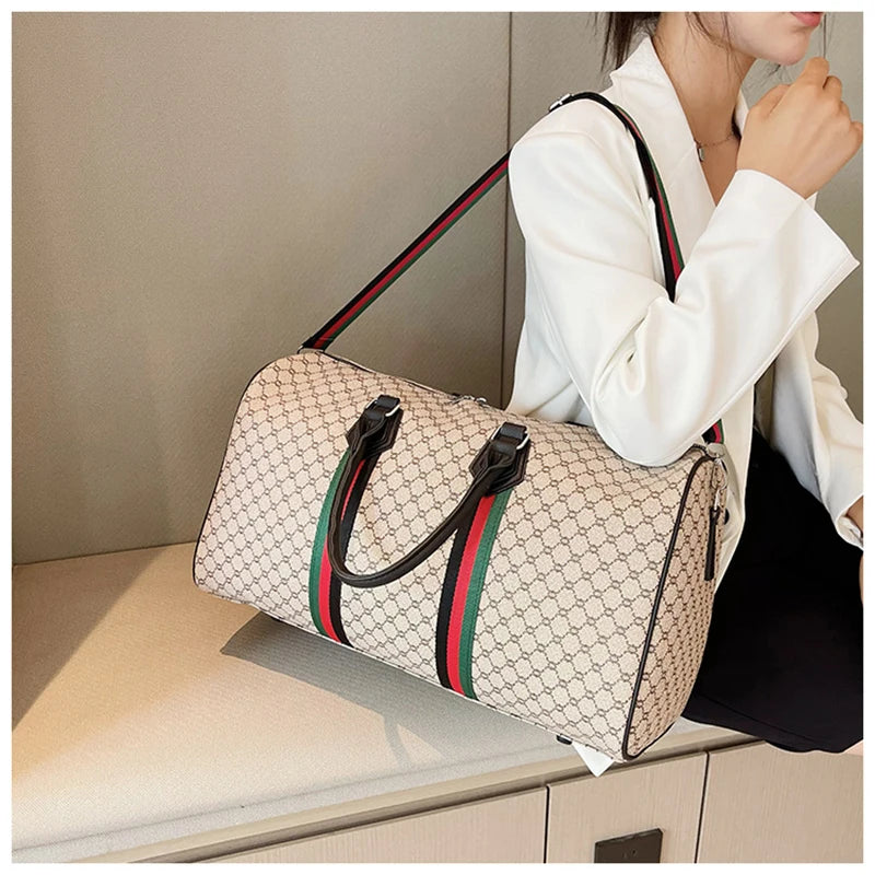 Luxury Travel Women's Bag Duffle Totes Gym Sports Fitness Business Large Capacity Casual Luggage Handbag Outdoor Weekend Bag