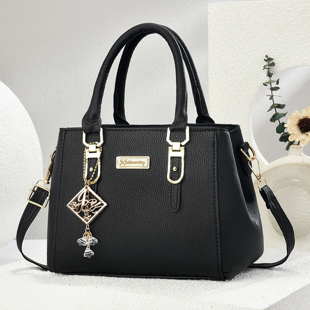 Large Capacity High Quality Designer Handbags Soft Leather Shoulder Bag