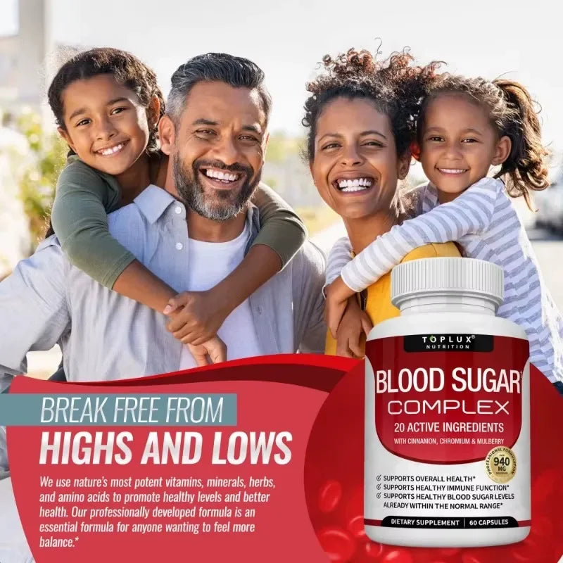 Vitamin C, Vitamin E Supplement, Blood Sugar Complex, Supports Heart Health, Immune System