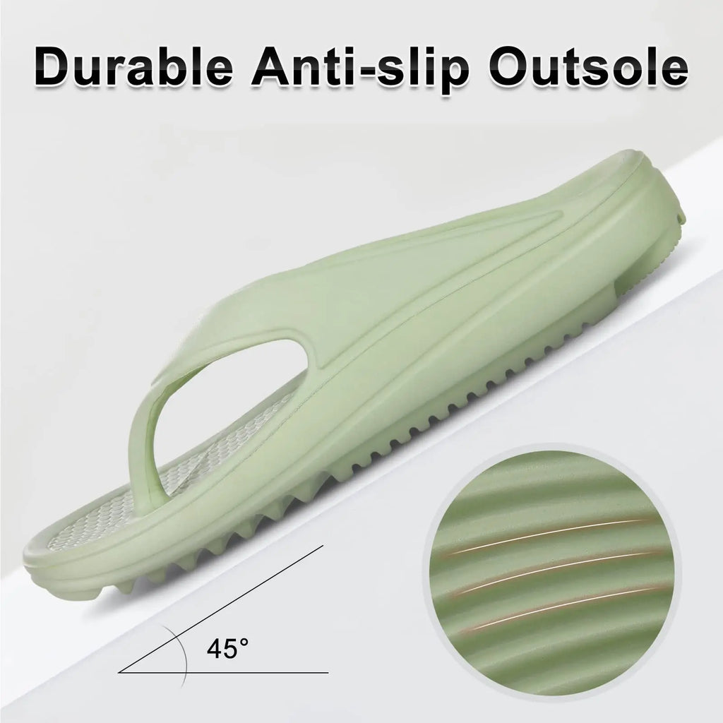 Eyriphy Non-slip Shower Slides Light Beach Sandals Women's Summer Slippers New Outdoor Orthopedic Flip-flops With Arch Support