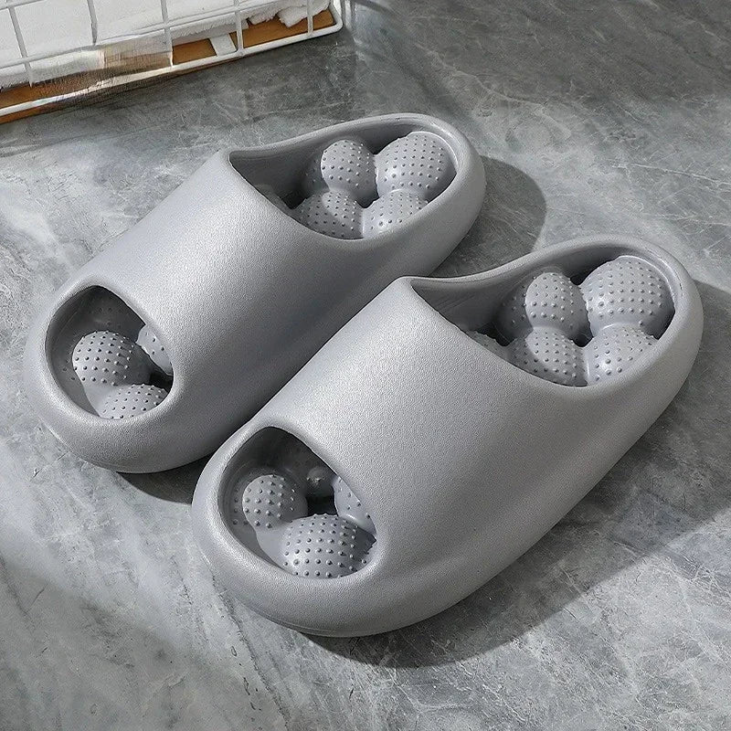 Woman Flip Flops Slipper Cloud Massage Sandals Leaking Men Summer Beach Slides Home House Casual Shoes Flat Eva Female Male