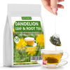 Premium Dandelion Leaf  Root Tea  50 CaffeineFree Herbal Bags  Afternoon Refreshment  Gift
