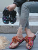 Chic Butterfly Floral Cool Summer Vacation Slippers