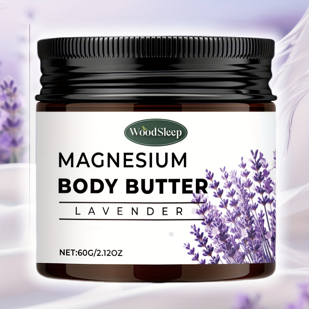 Lavender Magnesium Body Cream 212Oz  Soothing  Relaxing Muscle Relief