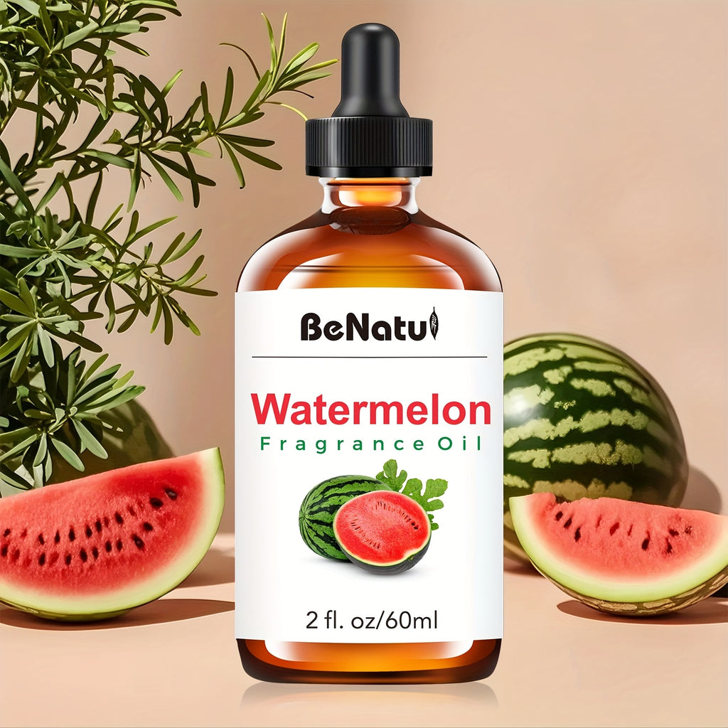 203oz Watermelon Essential Oil Premium Fragrance Refresher Support Multifunctional Suitable for Diffusers And Candle Making Home Humidifier Suitable for Bedrooms Homes Hotels Restaurants Air Freshener