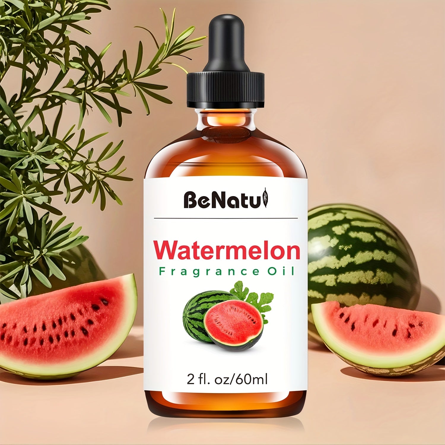 203oz Watermelon Essential Oil Premium Fragrance Refresher Support Multifunctional Suitable for Diffusers And Candle Making Home Humidifier Suitable for Bedrooms Homes Hotels Restaurants Air Freshener
