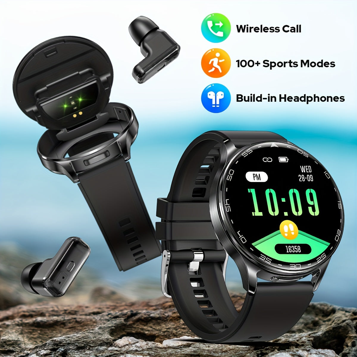 1pc 139 Inch Smart Watches for Women Full Touch Remote Photography Wireless Call Function Water Drinking Reminder Message Notification Mens Smartwatch Fitness Tracking Watch Calorie Pedometer Multiple Sport Modes Various Watch Faces Workout